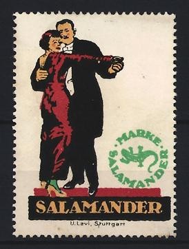Reklamemarke stuttgart marke - reklamemarke,