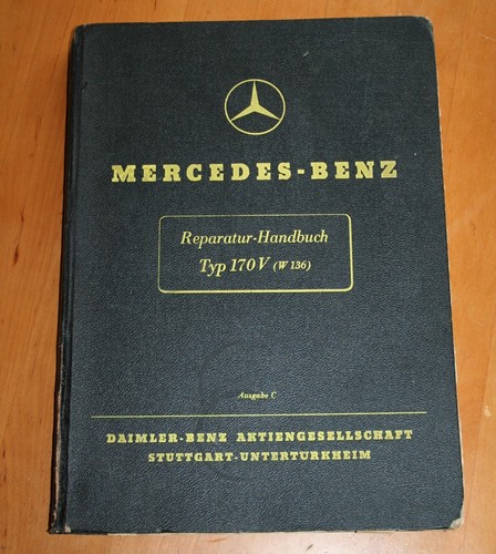 Mercedes werkstatthandbuch - werkstatthandbuch, w