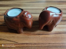 Kerzenhalter Set Partylite Elefant Teelichthalter