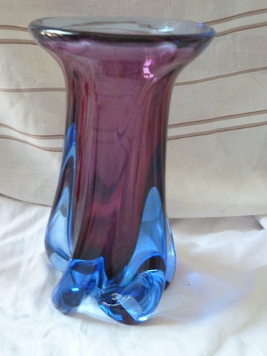 Schwere murano glas vase - murano,