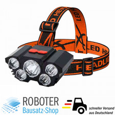 LED-Stirnlampe 20.000 Lumen