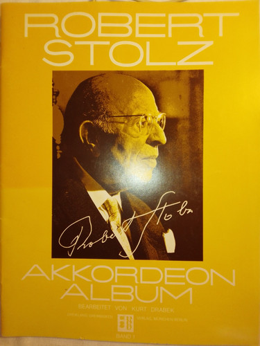 Akkordeonalbum robert stolz - robert,