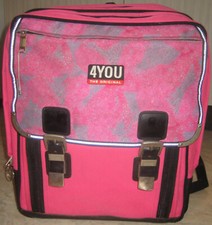 4YOU Schul Ranzen Mädchen Tasche Rucksack rosa pink lila grau Muster