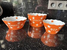 Krasilnikoff SNACKS/SWEETS/DIP /Schalen mit Sternen  ??Keramik