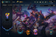 LOL EUW Platin account 299 Skins