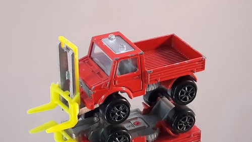 Mercedes benz unimog - benz, forklift