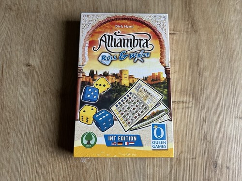 Spiel alhambra roll write - roll, &