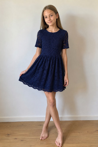Reserved festlkeid kleid blau - festlkeid,
