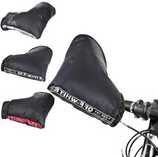 Motorrad Lenkerstulpen Warm Reflektierende Fahrrad Flache Lenker Handschuhe