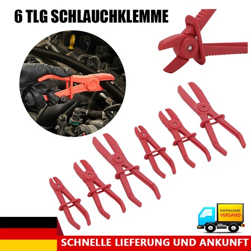 Tlg schlauchklemmen zangen - 6-tlg,