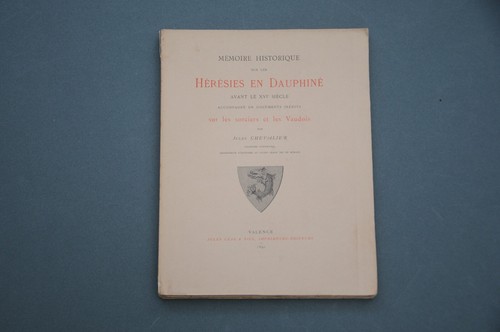 Dauphiné héresies - dauphiné,