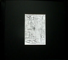 HERMANN NITSCH >Komposition o.T.< HAND-SIGNIERT, Multiple mit Rahmen,SELTEN