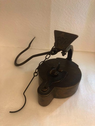 Alte grubenlampe - alte,