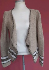 Strickjacke  Gr. 40 sand