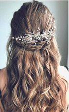 tocado peineta de novia boda