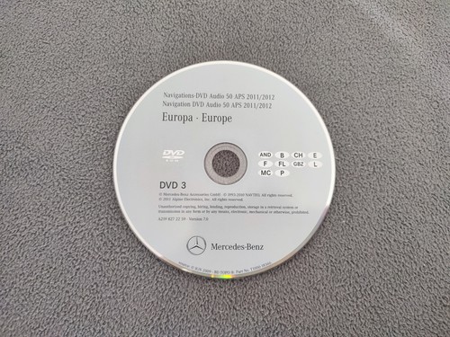 Navi dvd mercedes audio aps - dvd, 50