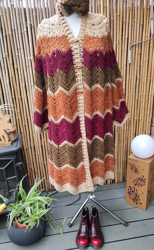 Wollmantel damen handarbeit - wollmantel,