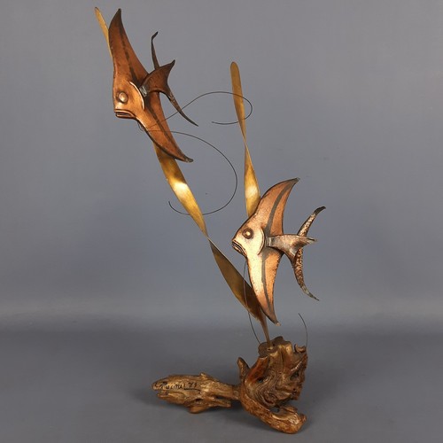 Skulptur fische skalare - fische,