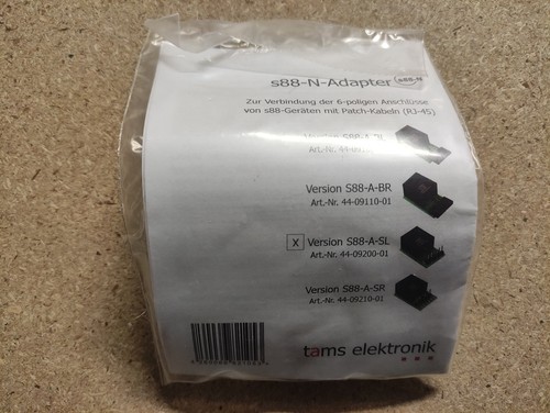 Tams s88 adapter - tams, (343)