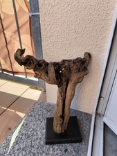 Rebstock Skulptur Holzfigur