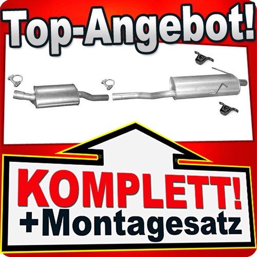 Auspuff für bmw 316 - 3, (e46)