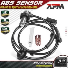 1x ABS Sensor Raddrehzahl Hinterachse für Audi 80 Avant 8C 8C5 B4 1994-1996