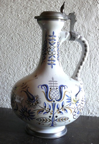 Ulmer keramik kanne krug - -, kanne,