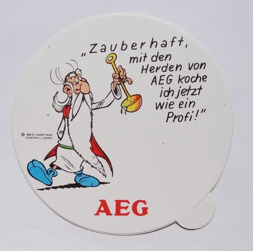 Werbe aufkleber miraculix - werbe-aufkleber,