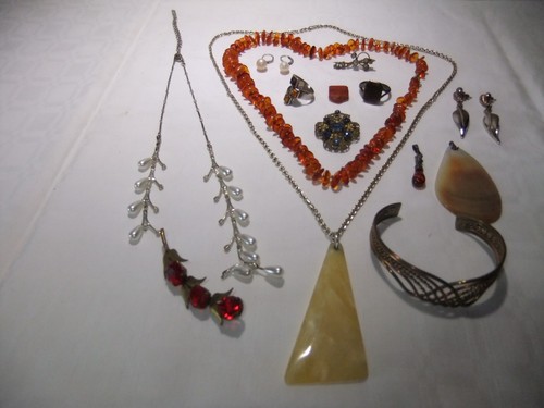 Schmuck alt gebraucht - , brosche