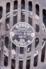 Bosch Hupe HO/FSA 6/16  HO 37 B-02 Horn Oldtimer Porsche MB BMW #K5