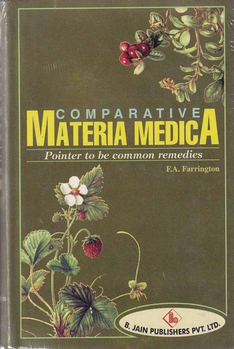 Comparative materia medica - materia,