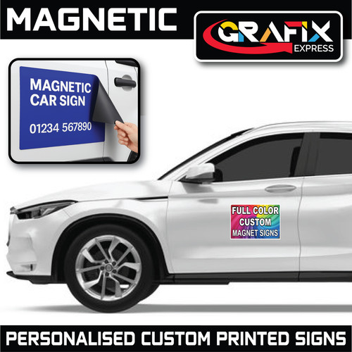 Magnetische autoschilder - magnetische,