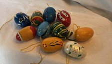 Erzgebirge 10 alte Ostereier