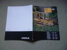 CATERPILLAR Track-Type Tractor D4C Original altes Prospekt 1993 Englischer Text