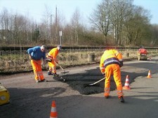 Kaltasphalt 0-5 mm in Säcken 25 kg // Made in Germany//