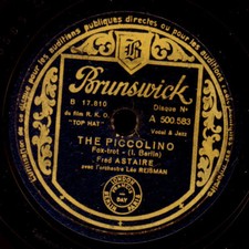 FRED ASTAIRE  The Piccolino /LEO REISMAN Toddlin' along..  Schellackplatte S6899