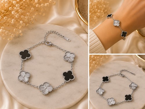 Armband kleeblatt - armband, 🍀