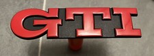 VW Volkswagen Heck GTI Schriftzug Emblem Zeichen Golf 3 20 Jahre GTI Jubi