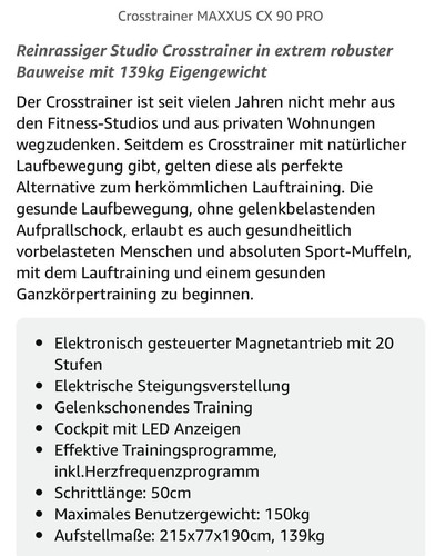 Crosstrainer gebraucht - crosstrainer,
