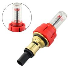 Innovatives abnehmbares Schauglas in Messing Fußbodenheizung Messgerät