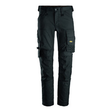 Hultafors Snickers AW Stretch Arbeitshose Hose schwarz 52 CORDURA KnieGuard