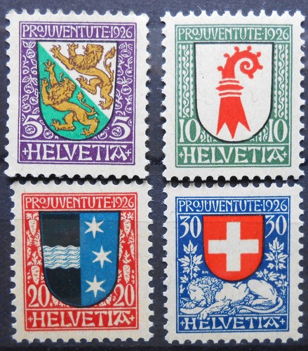 Schweiz kompletter satz pro - satz,