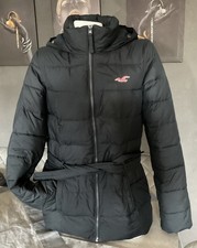 Hollister Daunen Jacke Schwarz