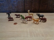 Alte Gummi/Plastik Figuren