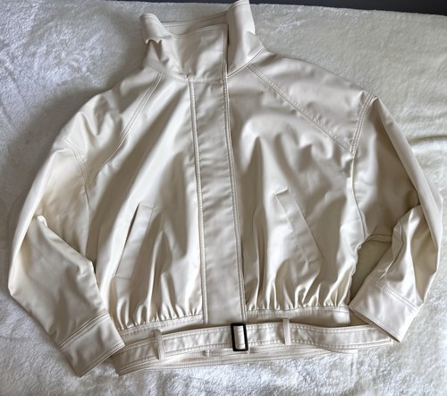 Zara kunstleder bomberjacke - zara,