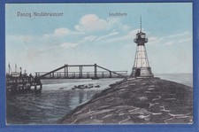 Danzig 1916 AK Neufahrwasser O DANZIG-LANGFUHR gelaufen als Feldpost nach Celle