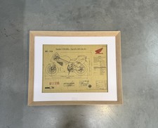 Wandbild Honda VTR1000 - Typ