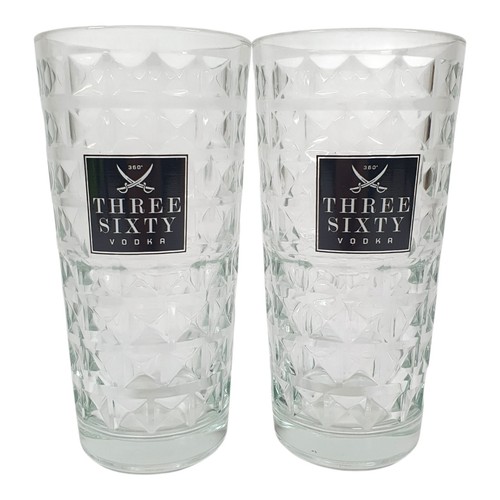 Three sixty vodka gläser - gläser, 0,3l