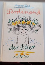 Ferdinand der Stier - Munro Leaf - Edition Holz - gut erhalten