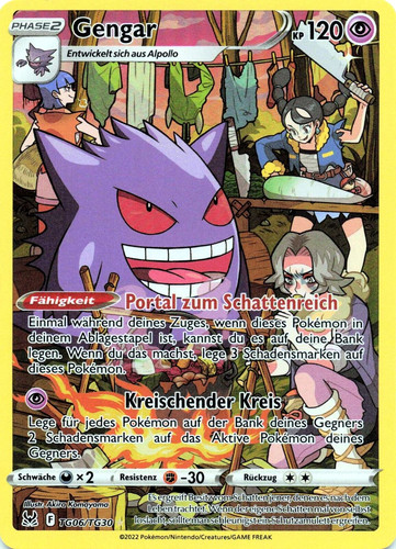 Pokemon karte gengar - pokemon, lor
